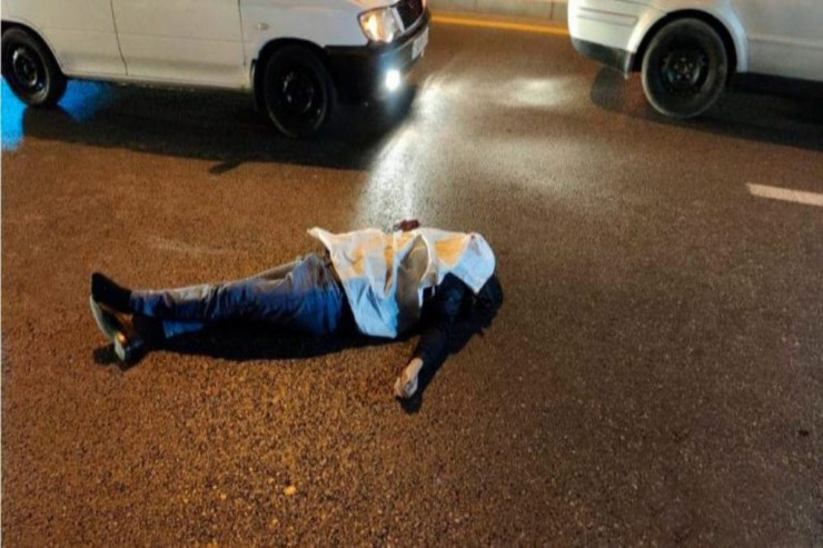Ağcabədidə maşın piyadanı vurub öldürdü