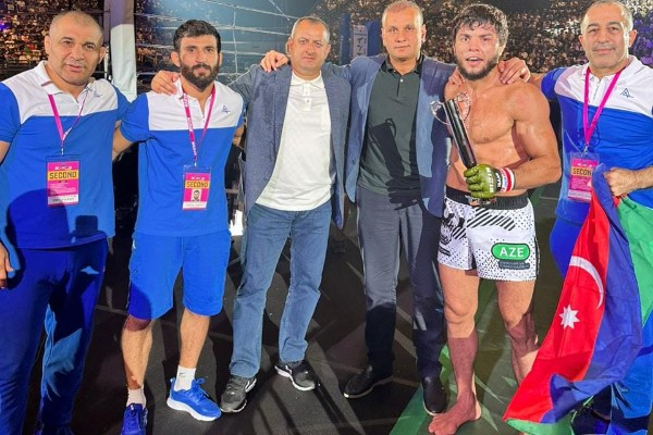 Kikboksinq Federasiyası Yaponiyada MMA döyüşçülərimizi dəstəklədi - FOTOLAR