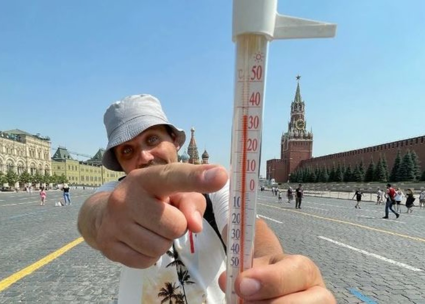 Moskvada ilin ən isti günü qeydə alındı