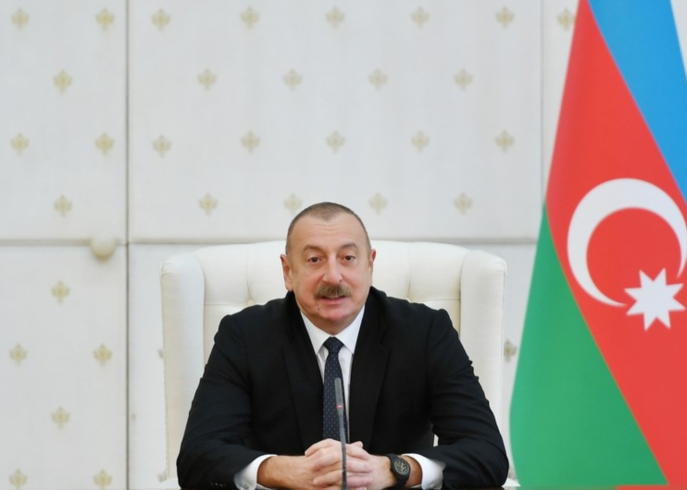 İlham Əliyev Füzuli sakinlərini vətənlərinə qayıtmaları münasibətilə təbrik EDİB