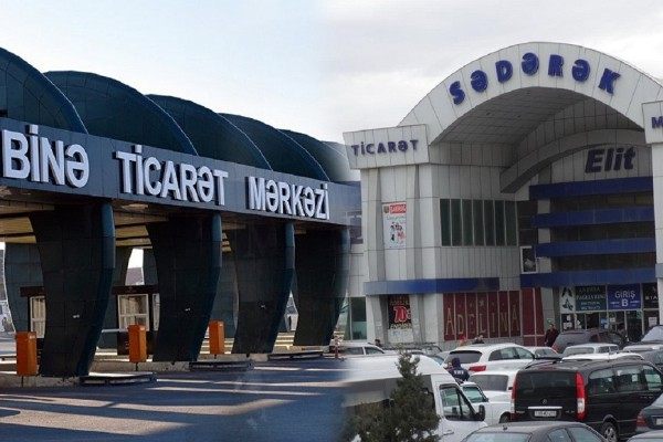 "Binə" və "Sədərək" ticarət mərkəzlərini su basdı
