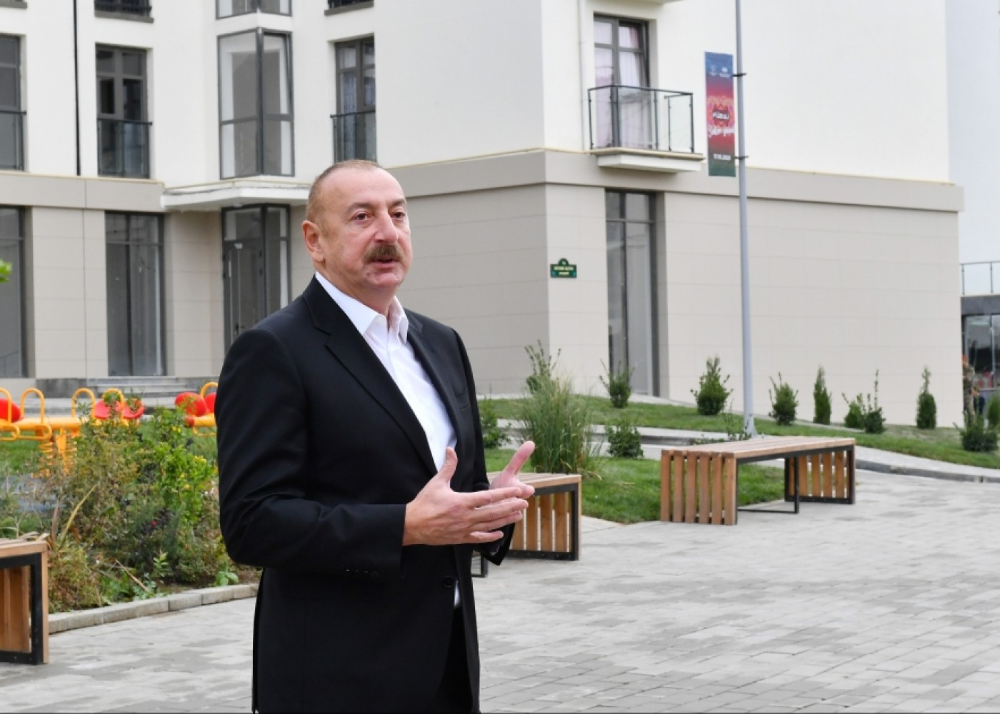"Bütün şəhərlərimiz Füzuli kimi olacaq" - İlham Əliyev