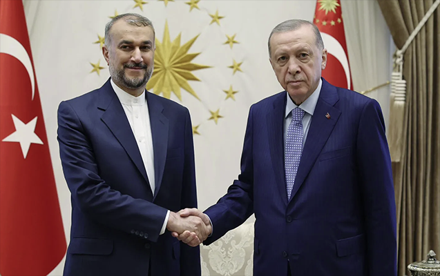 Ərdoğan Abdullahianı qəbul etdi