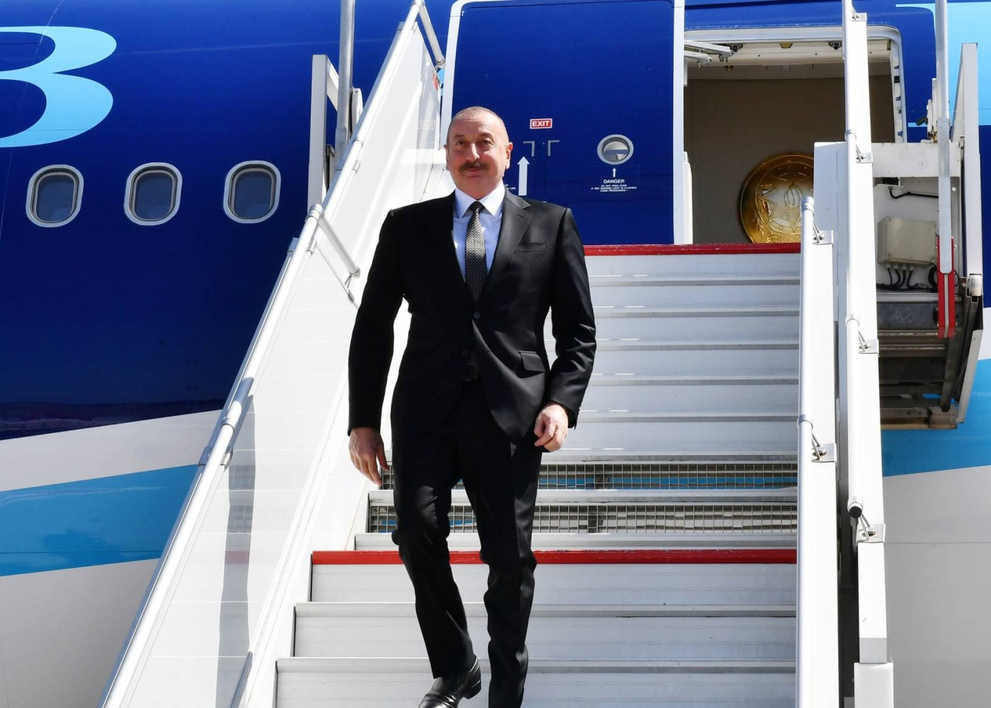 İlham Əliyev Qazaxıstana səfər etdi