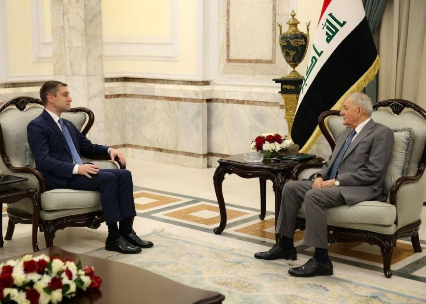 İraq Prezidenti Azərbaycan səfirini qəbul etdi