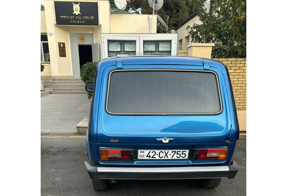 Narkotik vasitənin təsiri altında avtomobil sürən şəxs həbs olunub