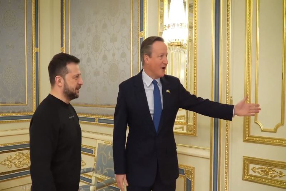 Britaniyanın yeni XİN başçısı Ukraynaya gedib, Zelenski ilə görüşüb