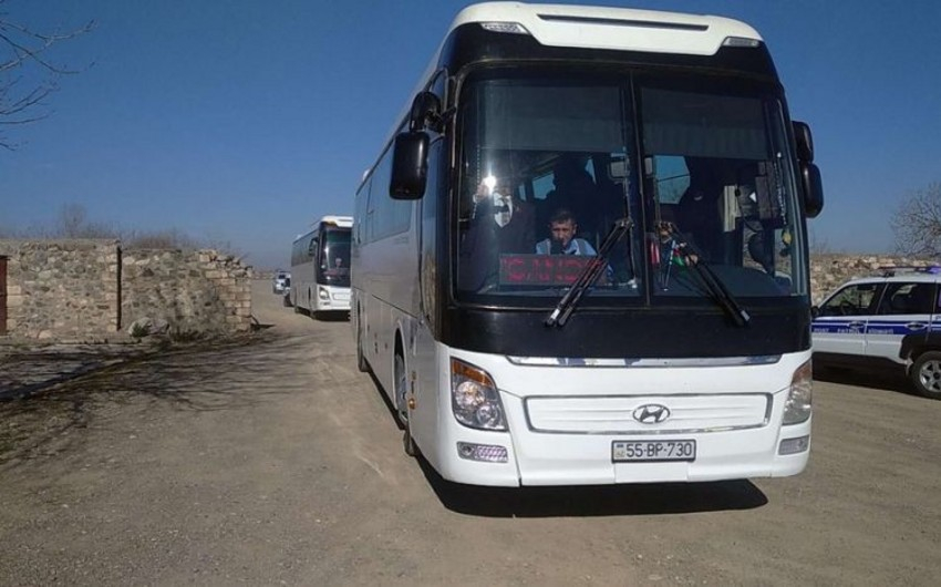 İndiyədək Qarabağa 639 avtobus reysi həyata keçirilib, 27 minə yaxın şəxs azad olunan əraziləri ziyarət edib