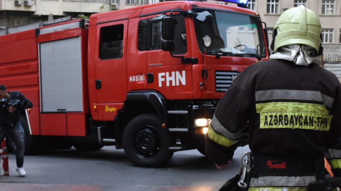 FHN: Ötən sutka 16 yanğına çıxış olub, 7 nəfər xilas edilib
