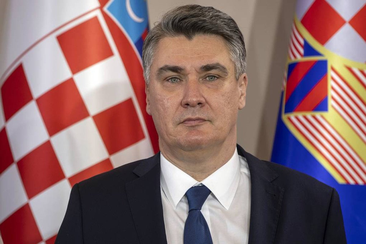 Xorvatiya Prezidenti Azərbaycan dövlət başçısına təbrik məktubu göndərib