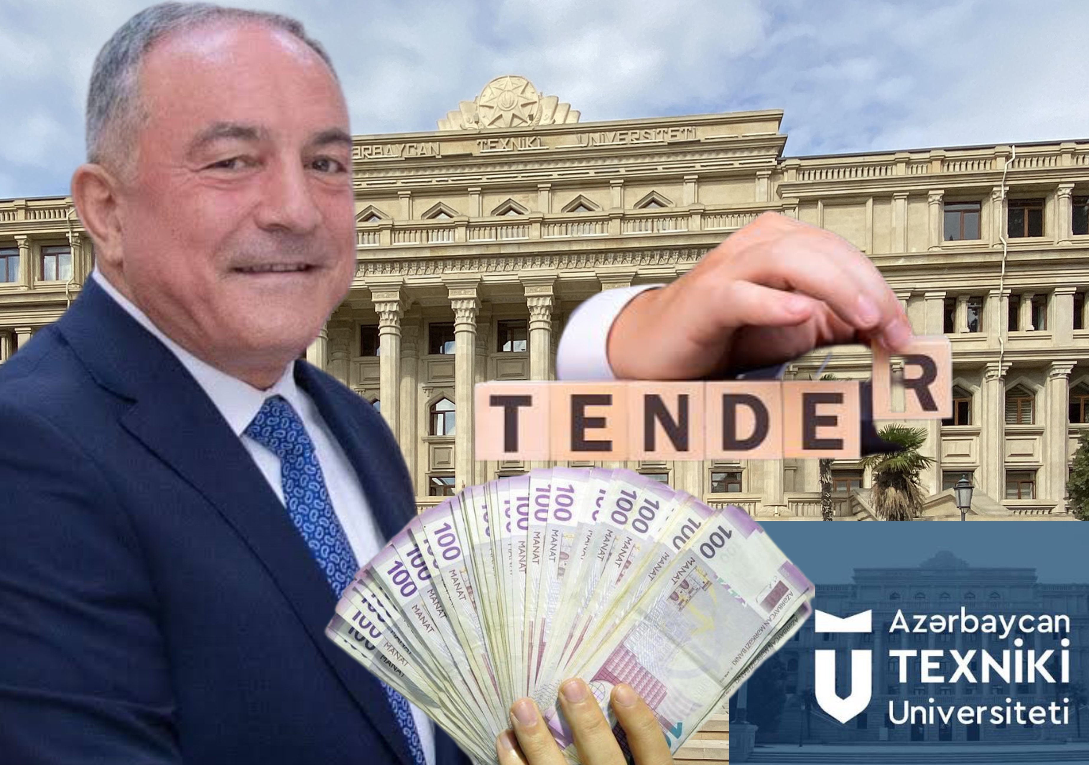 Azərbaycan Texniki Universiteti YARIM  MİLYON MANATA YAXIN TƏSƏRRÜFAT  MALLARININ SATINALINMASINI  PLANLAYIR- VİLAYƏT VƏLİYEVİN TENDERLƏRİ….